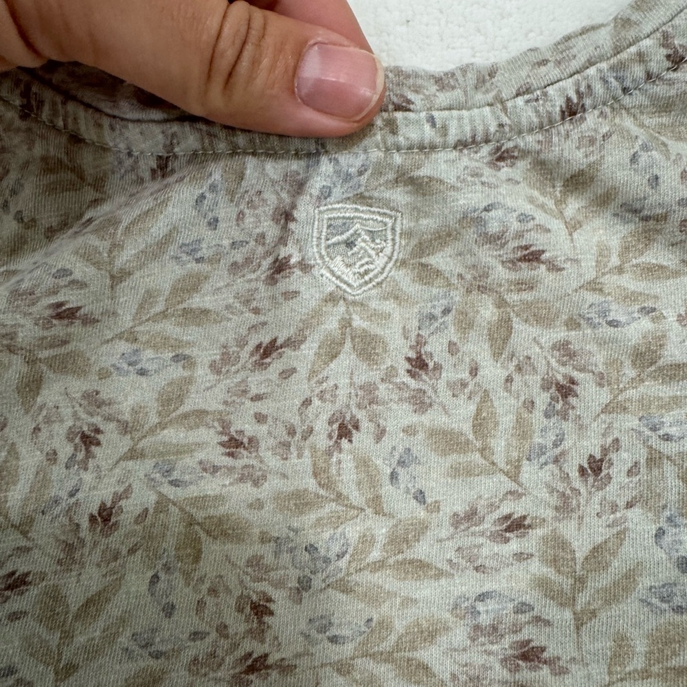 KUHL Organic Cotton Floral Tank Top – Women’s Small - Picture 7 of 7
